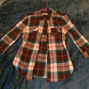 Really cute & southern button up top!!